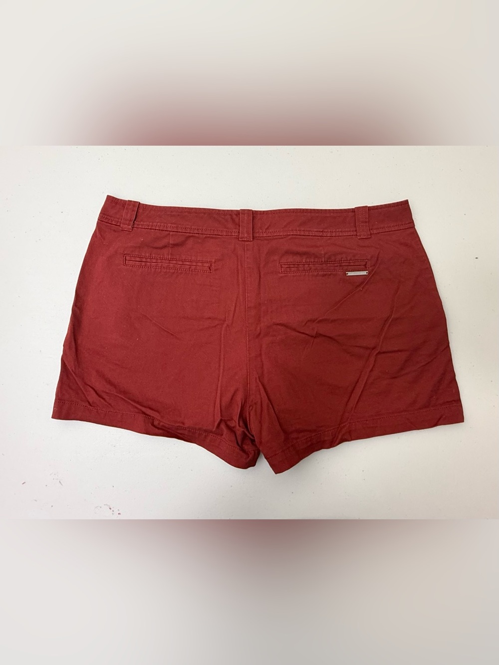 New York & Company Rust Red Women’s Bermuda Shorts - Picture 2 of 3